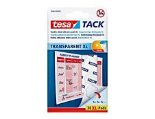 Tesa Tack - 36 pastilles adhésives XL - double face
