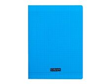 Calligraphe 8000 - Cahier polypro 24 x 32 cm - 96 pages - petits carreaux (5x5 mm) - bleu