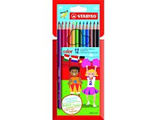 STABILO Color - 12 Crayons de couleur