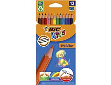 BIC Kids ecolutions Evolution - 12 Crayons de couleur