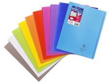 3037929814019-Clairefontaine Koverbook - Cahier polypro 24 x32 cm - 96 pages - grands carreaux (Seyes) - disponible dans diff--0
