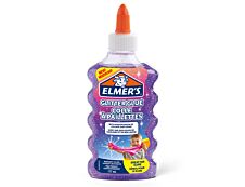 Elmers - Colle pailletée pour slime violette - 177ml 
