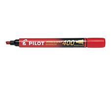 Pilot 400 - Marqueur permanent - pointe biseau large - rouge