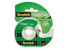Scotch Magic - Ruban adhésif - 19 mm x 25 m - invisible