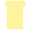 Nobo - 100 Fiches en T - Taille 2 - jaune