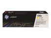 HP 128A - jaune - cartouche laser d'origine (CE322A)