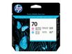 HP 70 - Pack de 2 - magenta clair, cyan clair - cartouche d'encre originale (C9405A)