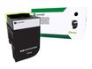 Lexmark 802S - noir - cartouche laser d'origine