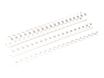 Fellowes - 50 anneaux de reliure en plastique - 32 mm - jusqu'à 280 feuilles - blanc