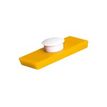Sign - 2 Aimants bouton - 2.5 x 5.5 cm - noir