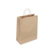 0404051328623-Logistipack - sac cadeau - 32 cm x 12 cm x 44 cm - marron kraft - pack de 50-Angle gauche-0