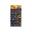 3108726098718-Oberthur Funny Sticker World - Stickers - voitures -Angle droit-0