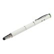 4002432102204-Leitz Complete 4 in 1 - Stylet / lampe torche / stylo à bille / pointeur laser - blanc-Angle gauche-4