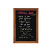 3660412027896-Promocome - Cadre mural bois fond ardoise - 40 x 72 cm-Avant-0
