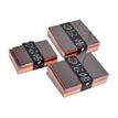 3329680208221-Clairefontaine - enveloppe - International C6 (114 x 162 mm) - côté ouvert - or, cacao, rouge corail, bronze-P_300007135_1-0
