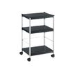 3660141060638-Desserte sur roulettes - modèle S - 74 x 45 x 36 cm-Angle gauche-0
