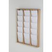 3660412028367-Promocome - Présentoir de journaux mural - 3 x 5 compartiments A4 - bois foncé-P_400001421_1-0