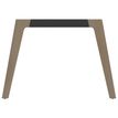 3253310171831-Bureau WOODY Manager - L210 x P100 x H72,5 cm - console retour à gauche L200 x P60 cm - pieds carbone - -P_400001890_2-1