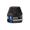 STAEDTLER Lumocolor - Flacon de recharge 20 ml - noir - pour marqueurs permanents Lumocolor 348