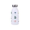 3700572751344-Kiub Jardin - Bouteille isotherme 350 ml - herbier blanc-P_400007742_1-0