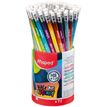 3154148520023-Maped Black'Peps Energy - Pot de 72 crayons à papier - HB - embout gomme-P_400008439_1-0