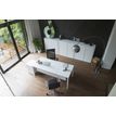 3660141251258-Bureau droit EASYDESK - L140 x P80 cm  - Blanc-P_400008927_2-1