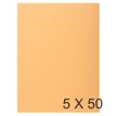 Exacompta Super 210 - 5 Paquets de 50 Chemises 1 rabat - 210 gr - bulle
