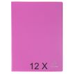 Exacompta Opak - 12 Porte vues - 60 vues - A4 - rose
