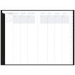 3371010460632-Agenda Billy Plan Week - 1 semaine sur 2 pages - 16 x 24 cm - amande - Quo Vadis--1