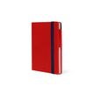 Legami - Agenda 1 semaine par page - 12 x 18 cm - rouge