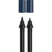 Schneider Paint-It 040 - pack de 2 cartouches de recharge Twin marker - 1 pointe ogive + 1 pointe pinceau - noir