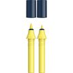 Schneider Paint-It 040 - pack de 2 cartouches de recharge Twin marker - 1 pointe ogive + 1 pointe pinceau - sable