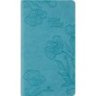 Agenda de poche Summerside - 1 semaine sur 2 pages - 9,5 x 17,5 cm - vert turquoise - Oberthur