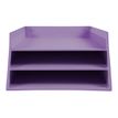 9002493116962-Exacompta Aquarel - Corbeille à courrier 3 niveaux - mauve-P_405110132_1-0