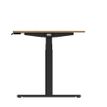 3760350281180-Bureau électrique UGO - L160x80cm - pieds noirs - plateau imitation chêne Stone-P_405113031_5-4