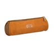 3173743246220-Trousse Velvet ronde velours - 1 compartiment - cognac - Carpentras-P_405114189_1-0