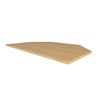 3760350282231-Bureau ELLIOT L100 - pieds blanc - plateau imitation chêne-P_405119093_2-1