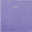 3664447126661-Agenda Céleste - 1 semaine sur 2 pages - 16,5 x 16,5 cm - lilas - Oberthur-P_405120318_1-0