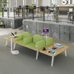 3253310179622-Tablette de liaison ou d'extension ILO - L67xP67 cm - Pieds carbone - structure noyer-P_405134626_2-1