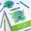 3148950009326-Canson Bloc de dessin Graduate Dessin - Papier blanc résistant grain léger - 30 feuilles-P_405141157_1-0