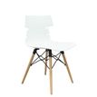 0404051443494-Lot de 4 chaises TESS - pieds bois et acier noir - blanc-P_405144349_2-1