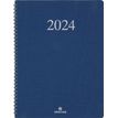 3664447162652-Agenda Galway - 1 semaine sur 2 pages - 22 x 30 cm - bleu marine - Oberthur-P_405149021_1-0