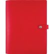 Agenda à spirale Lady Kent - 1 semaine sur 2 pages - 22 x 28 cm - rouge - Oberthur