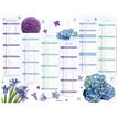 3664447151502-Calendrier Fleurs - 6 mois par face - 40,5 x 55 cm - Oberthur-P_405149408_1-0