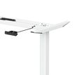 3760350288912-Bureau électrique VICTOR - L100x70cm - Pieds blancs - plateau blanc laqué-P_405156031_4-3