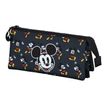 8445118064261-Mickey mouse - Trousse - triple - Ripstop - noir - Mickey Mouse Looks-P_405182306_2-1
