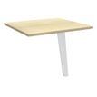3253310357297-Retour direct pour bureau Steely - L80 - 1 Pied métal blanc - plateau erable-P_405185135_1-0