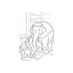 9782017198741-Atelier de coloriages - Les scènes mythiques - Disney Teens - livre à colorier-P_405188638_6-1