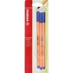 4006381148283-STABILO Point 88 - pack de 3 stylo noir - Feutre fin - 0.4 mm--0