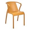 Fauteuil empilable FADO - Ezpeleta professionnel - Moutarde